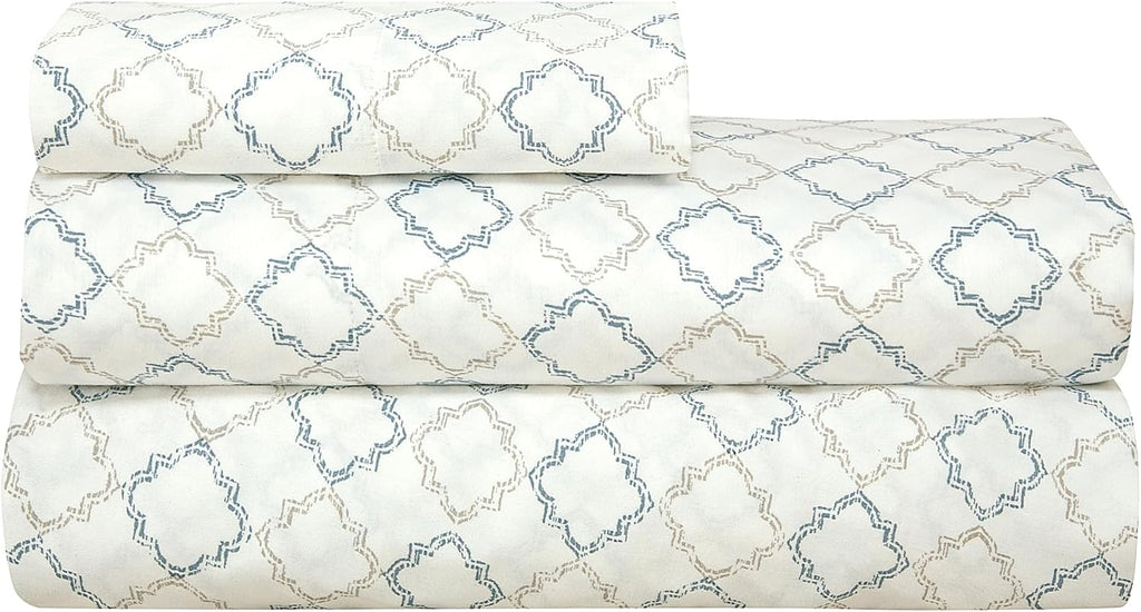 Royalelinens ROYALE LINENS 300 Thread Count 100% Long Staple Combed Cotton Sheet Set - 3 Piece Twin Bed Sheets - 1 Fitted, 1 Flat & Pillow…