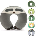 NiuniuDaddy Niuniu Daddy Sloth Kids Neck Pillow for Traveling, 100% Memory Foam Soft Travel Pillow, Airplane Travel Road Trip Essential for…