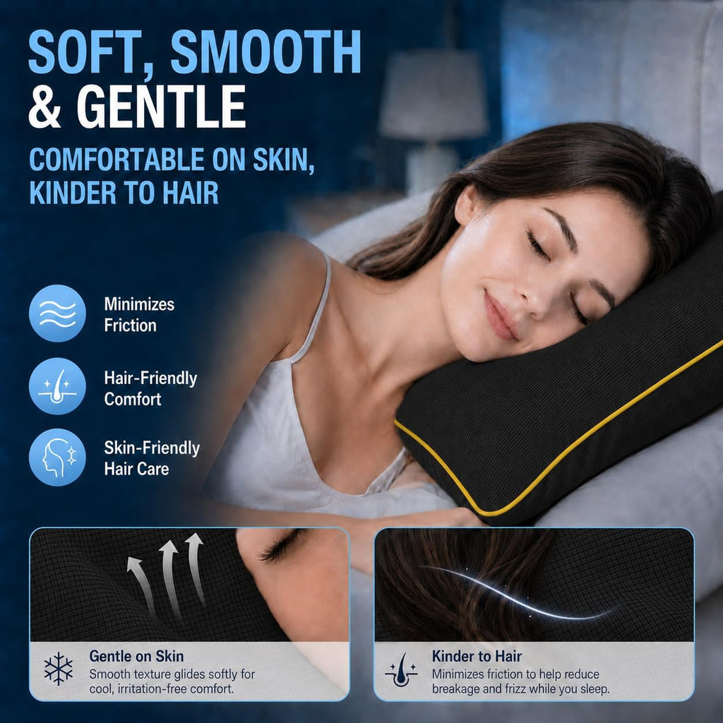 Cieltown Cooling Pillow Cases for Hot-Sleepers: Q-Max ≥0.4 Nylon Spandex Cool-to-Touch for Night Sweats - Waffle Weave for Dry & Com…