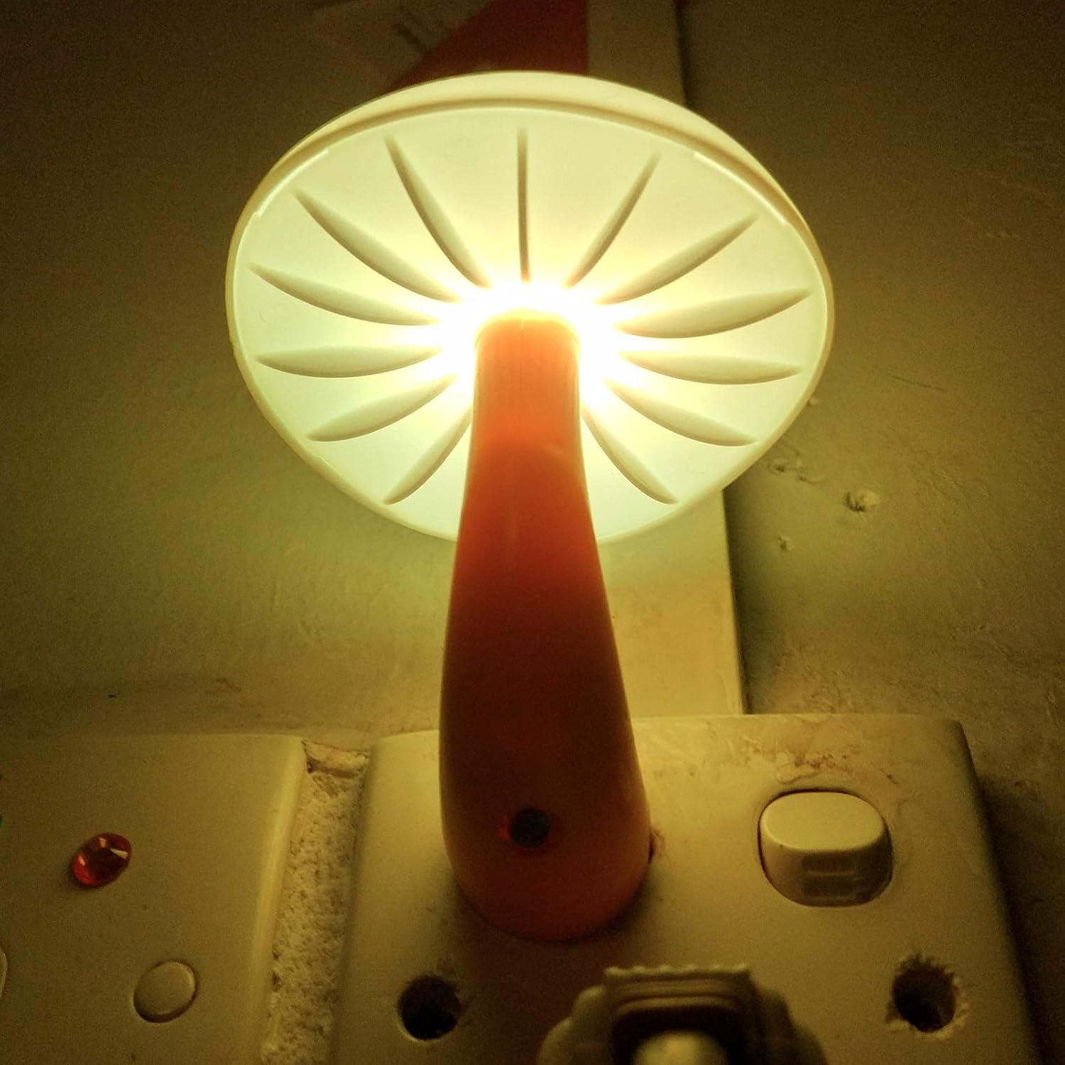 AUSAYE 5 Pack LED Mushroom Night Light Plug into Wall Lamp with Dusk to Dawn Sensor Cute Night Lights for Adults Kids NightLight…