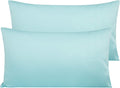 NTBAY Egyptian Cotton King Pillowcases - Set of 2, 500 Thread Count Cotton Pillowcases - Soft and Breathable Envelope Closure Pillow…