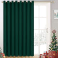 Yakamok Blackout Extra Wide Thermal Insulated Curtains, Total Shade Patio Door Curtain, Full Light Shading Sliding Door Room Divider for…