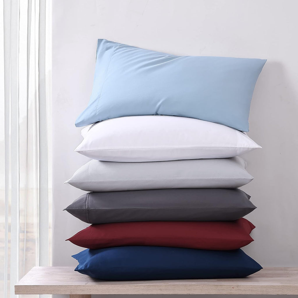 Nautica Twin Size Sheet Set, Crisp & Tailored Cooling Sheets with a Smooth Cotton Percale Lightweight Feel - Bed Sheets with Matching Pillo…