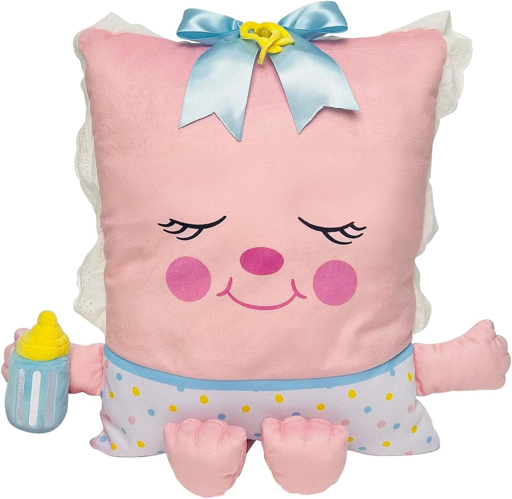 Pillow People Rock A Bye Baby - 2-in-1 Toy & Pillow, 80's Nostalgic Plush Pal Reimagined, Soft Stuffed Rectangular Character, Cozy N…