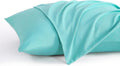 Ntbay King Pillow Cases Set of 2, 2 Pack Brushed Microfiber 20x36 Pillow Cases, Soft, Wrinkle, Fade, Stain Resistant Aqua Pillow Cases with…