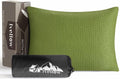 Ivellow Memory Foam Travel Pillow - Compact, Lightweight, Breathable & Hypoallergenic - Adults & Kids - Camping, Hiking, Travel - Avocado G…