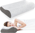 CloudBliss Memory Foam Pillow, Ergonomic Neck Contour Cervical Pillow for Back and Shoulder Pain, Orthopedic Pillow for Neck, for Sleeping…