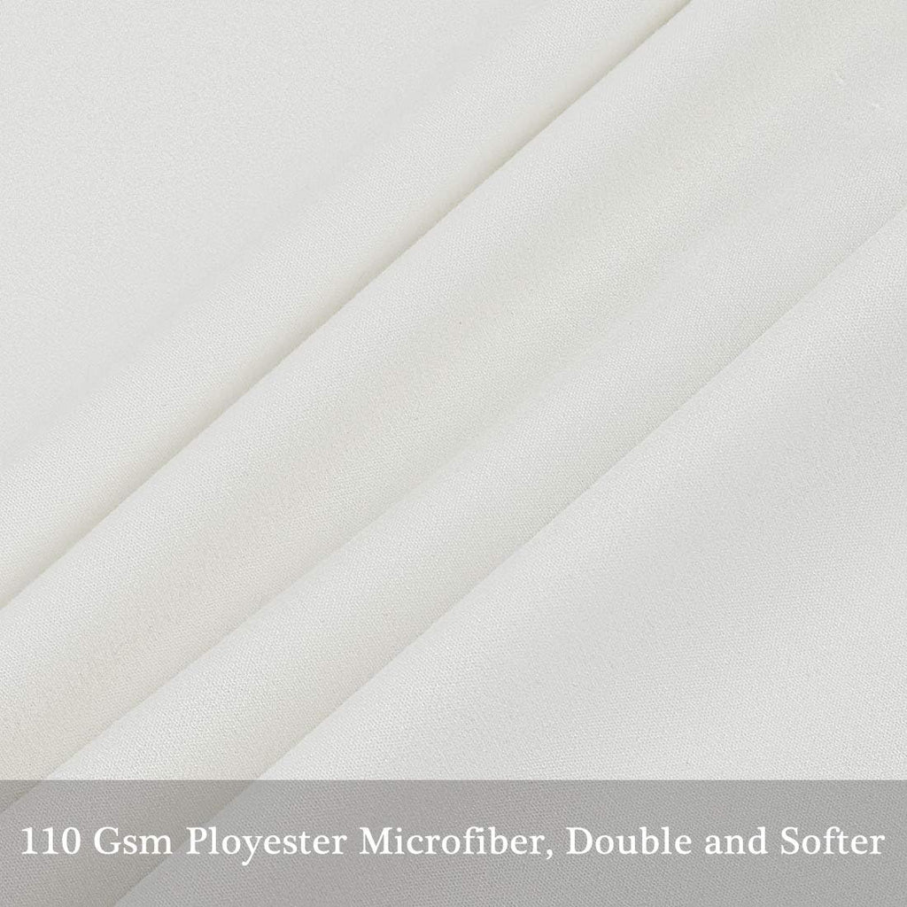 PiccoCasa Body Pillow Pillowcase with Zipper Closure, 110 GSM Brushed Microfiber Body Pillow Cover, Soft Long Pillow Cases for Body Pillows…