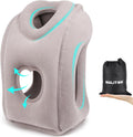 Maliton Inflatable Travel Pillow for Airplane Comfortable Sleeping to Relieve Neck and Shoulder Pain, Support Head Inflatable Pillow for…