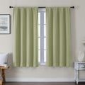 Gwine Sage Green Blackout Curtains for Bedroom 54 Inches Long, Thermal Insulated Room Darkening Curtains for Living Room Each 40" Wx54 L…
