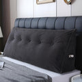 ZTVZTV Wedge Headboard Pillow for Bed, Queen Dorm Headboard Support for Sitting Up Reading, Relaxing, Removable Washable Corduroy Co…