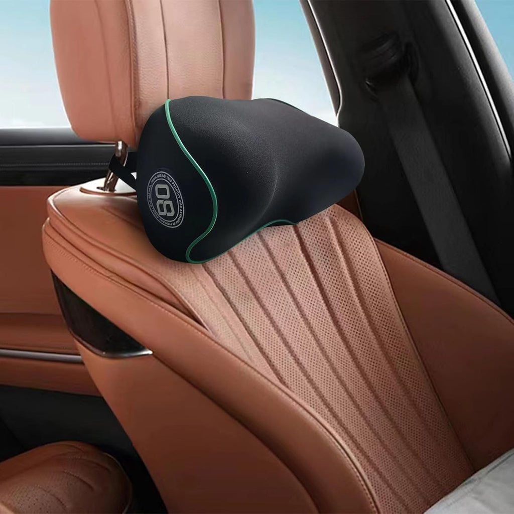 Really Soft Car Headrest Pillow, Car Pillow for Driving with Adjustable Strap, 100% Memory Foam Neck Pillow, Breathable Removable Cover &…