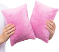 1 MIDDLE ONE 2 Pack Small Pillow, Memory Foam Mini Pillow 11 X 7 Inches for Travel, Sleeping, Nap and Neck, Knee, Lumbar Support, Tiny…
