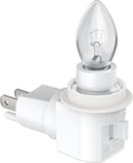 TWDRTDD Plug in Night Light, Adjustable E12 Base Socket Night Light with On/Off Switch for Making Decorative Night Lights (Glass…