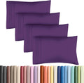 King Pillow Cases Set of 4 - Ultra Soft Hotel Quality Pillowcase Covers - Comfy, Cozy & Wrinkle Free - Shrinkage, Stain and Fade…