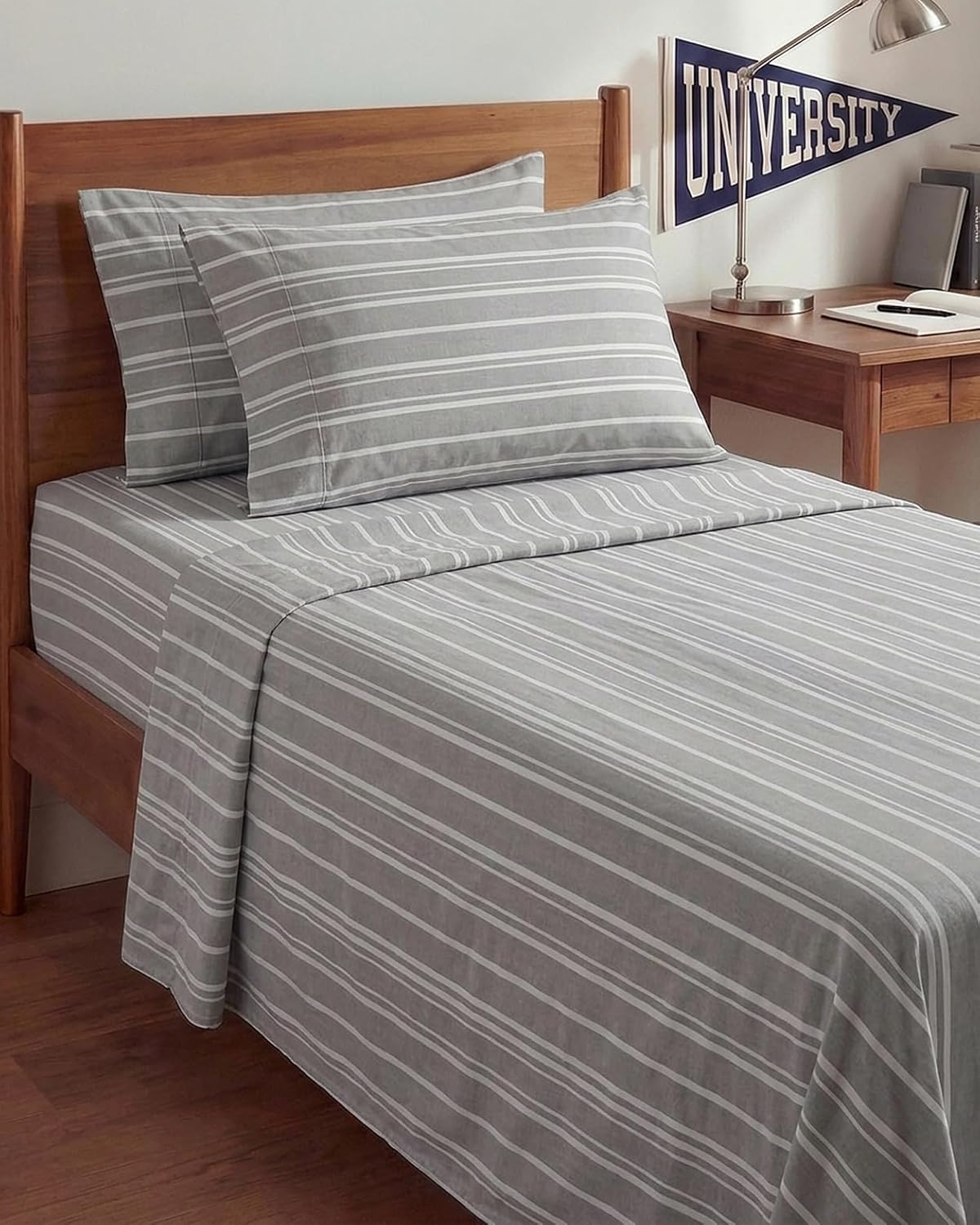 Twin XL 4 Piece Sheet Set - Comfy, Breathable & Cooling - Soft Hotel Luxury Bedding for Women, Men, Kids, Teens & Children - 1 Flat & 1…