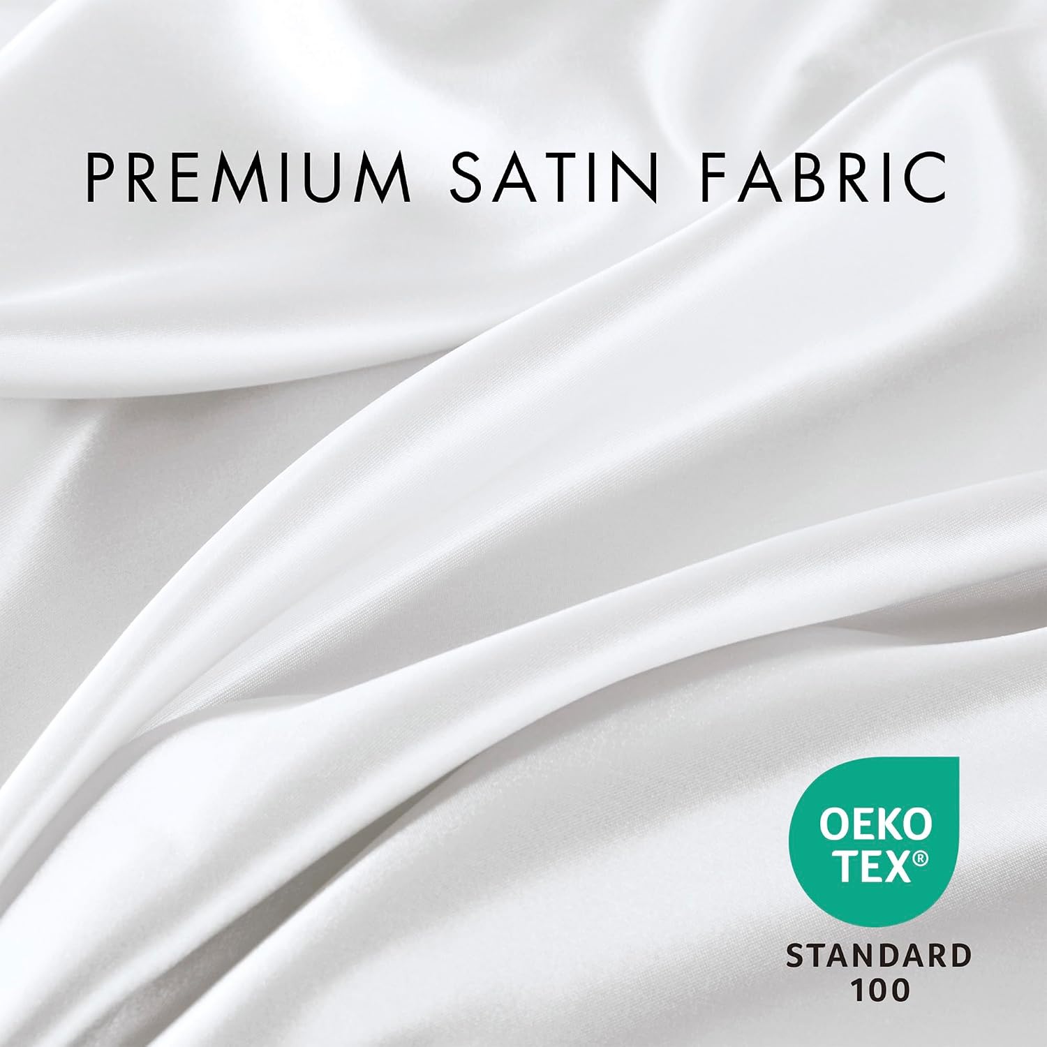 Madisonpark Madison Park Satin Sheets Twin Size, Luxurious Silky Bed Sheets, Elastic 14" Pocket fits up to 16" Mattress, Wrinkle-Free, Soft…
