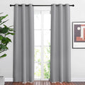 Nicetown Room Darkening Curtains for Living Room - easy maintenance Solid Thermal Insulated Grommet Light Blocking Vertical Drapes for…