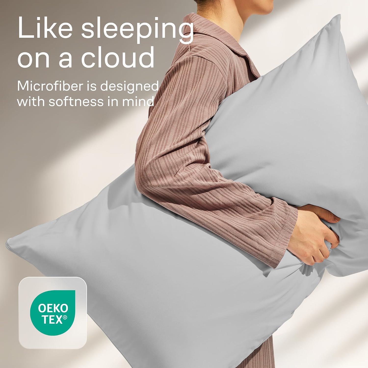 Ultra Soft Pillow Protectors with Zipper Queen Size - Set of 4 Breathable Pillow Covers - 100% Protection Against Stains, Dust & Dirt…