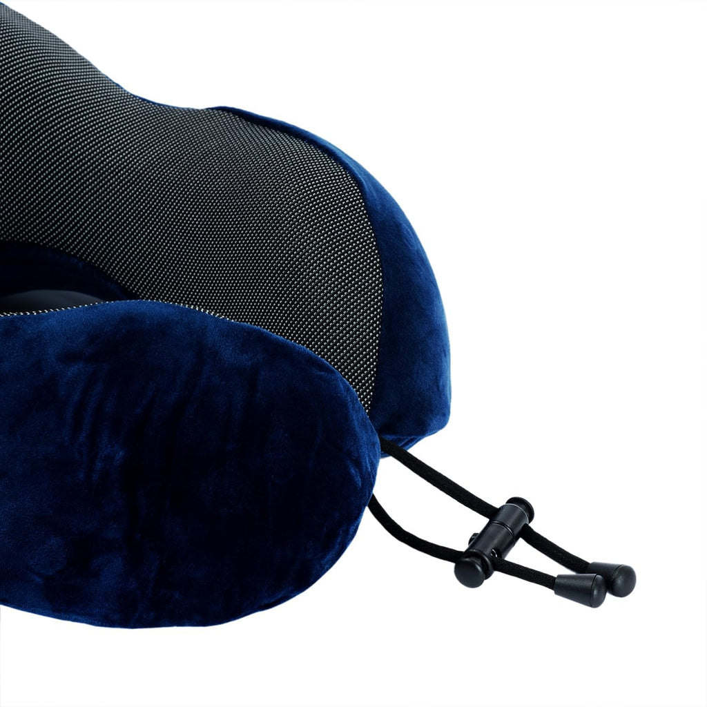 Makimoo Memory Foam Travel Pillow, Neck Pillow with 360-Degree Head Support, Comfortable and Lightweight, Ideal for Sleeping on Airplane, C…