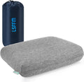 Memory Foam Travel Pillow 9.8"x15.7" Compact Camping Pillow, Stable & Supportive, Washable Double-Layer Cover with Carry Bag, for…