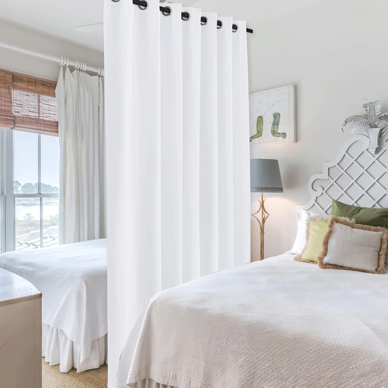 Rybhome RYB HOME Blackout Curtains Soundproof Energy Saving Insulating Privacy Room Divider Curtains for Patio Sliding Glass Door Living Ro…