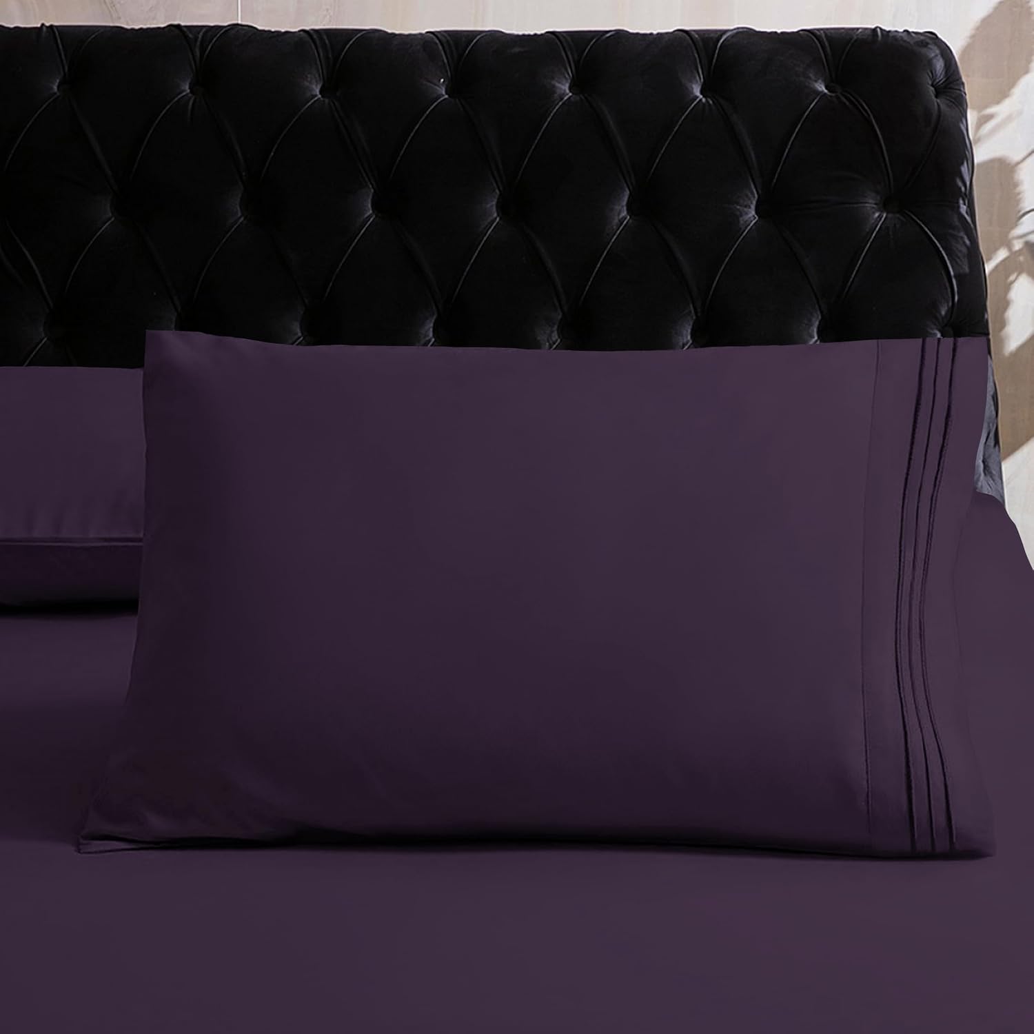 MocassiLuxuryBedding Mocassi Twin XL Sheet Set - Luxury Hotel 1800 Premier Bedding Sheets & Pillowcases - Ultra Soft Breathable & Cooling B…