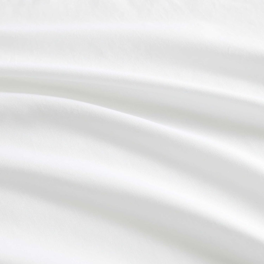 MarthaStewart Martha Stewart - Queen Size Sheets Set, Crisp & Tailored Cooling Sheets with a Smooth Cotton Percale Lightweight Feel - Bed S…