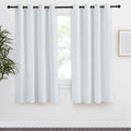 NICETOWN Room Darkening Window Curtain Panel, 55x68 inches, 1 Pack, Cloud Grey Color, Solid Thermal Insulated Blind Privacy Drape for…