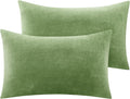 Bedelite Flannel Pillowcases Standard Set of 2, Super Soft Fleece Pillow Case Cover with Zipper for Bedroom, Sofa, Couch, Luxury Cozy Velvet…
