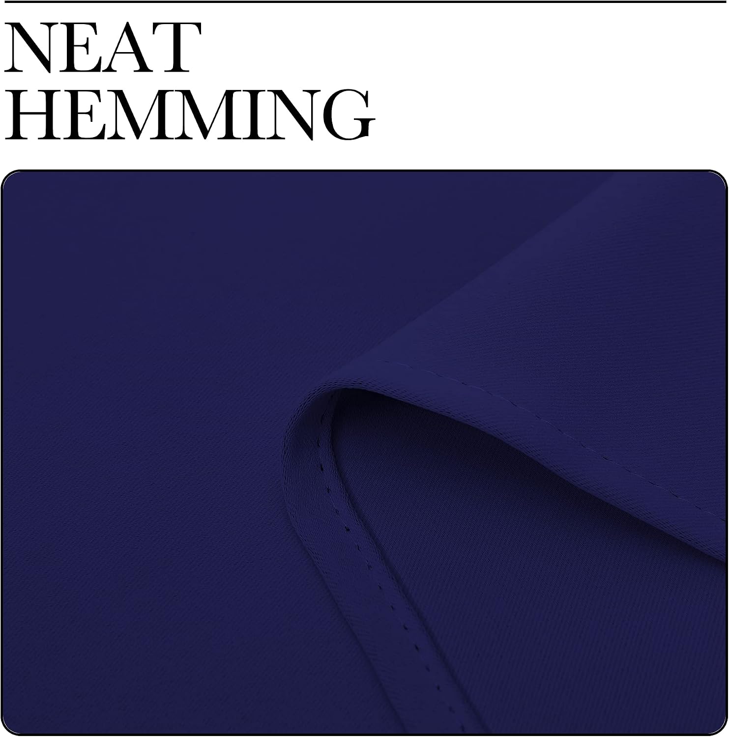 NICETOWN RV Curtains for Camper Windows - (Royal Blue Color) 34x54 Inch, 2 Panels Set, Thermal Insulated Room Darkening Blackout…