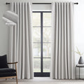 Topfinel 100 Inch Long Black Out Custom Drapery Panels, Light Grey Blackout Curtains, Nursery Kids Insulated Heat Blocking Sound Block Tab…