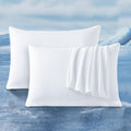 Luxear 2 Pack Cooling Pillow Cases, Arc-Chill Q-Max > 0.5 for Hot Sleepers, Hair & Skin Friendly, Double-Sided, Machine Washable, Hidden Zi…