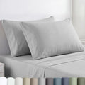 CaliforniaDesignDen California Design Den Standard/Queen Pillowcases Set of 2-100% Egyptian Cotton, Crisp Percale Feel, Soft & Breathable S…