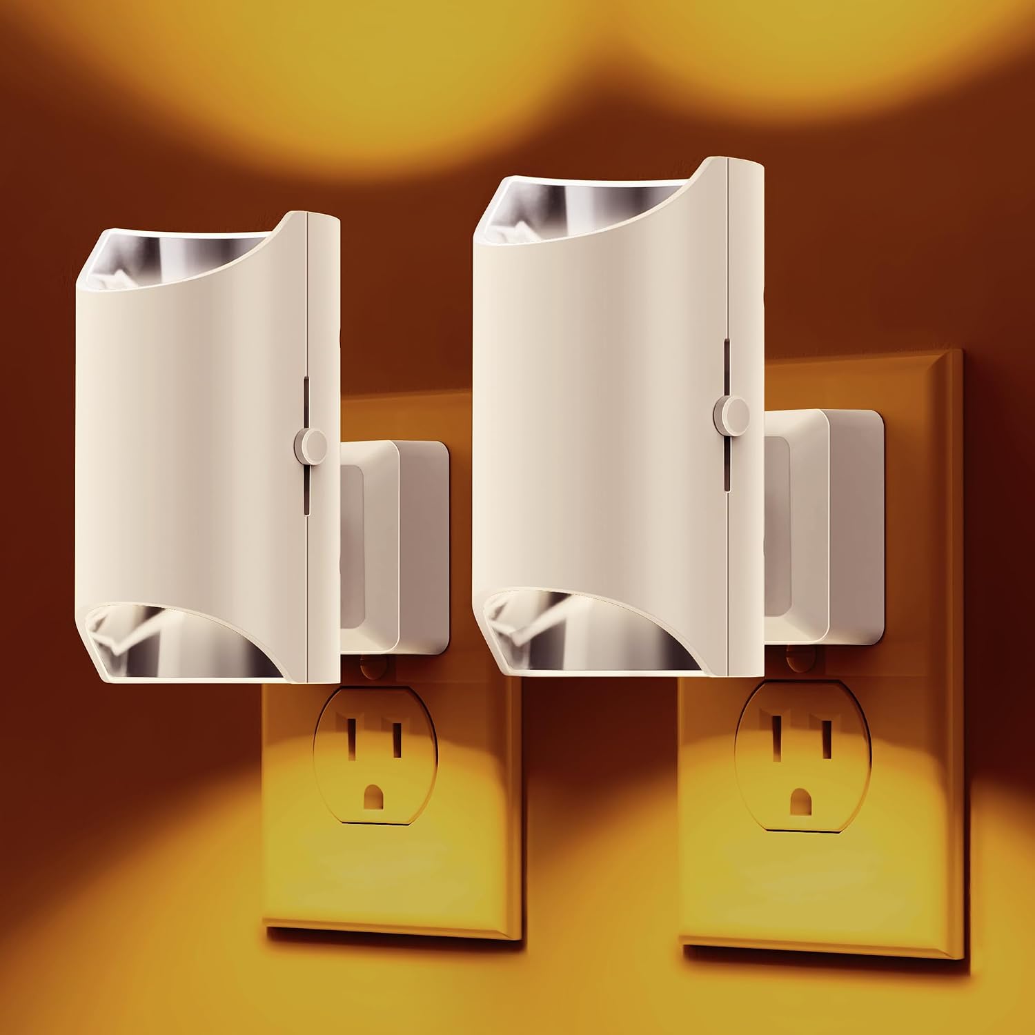 L LOHAS LED Night Lights Plug into Wall, Dimmable Night Light 0-100LM, Dusk to Dawn Sensor, Soft White 2000K, Plug in Nightlights for…
