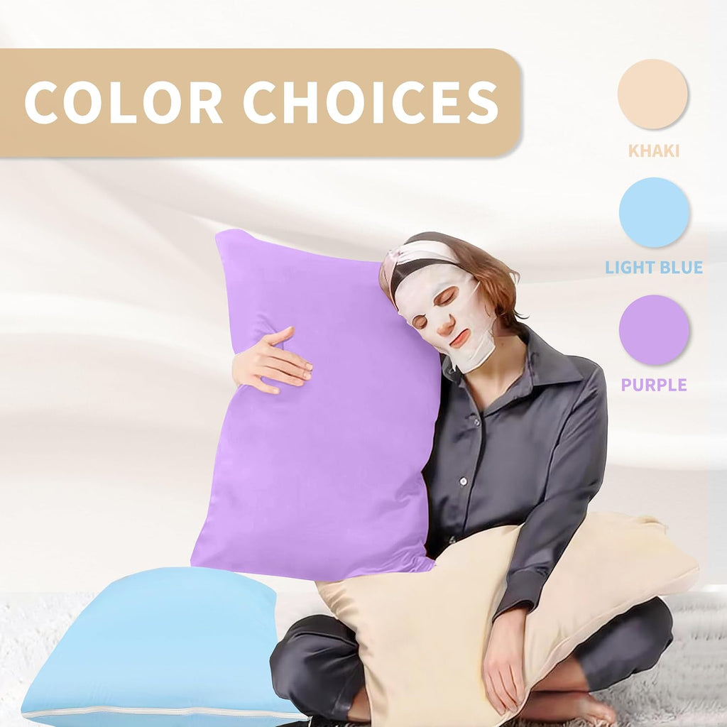 SafeandSound Safe and Sound Zipper Waterproof Pillow Protector, Standard Size Breathable Soft Pillow Cover Case, Zippered Hotel Quality Pil…
