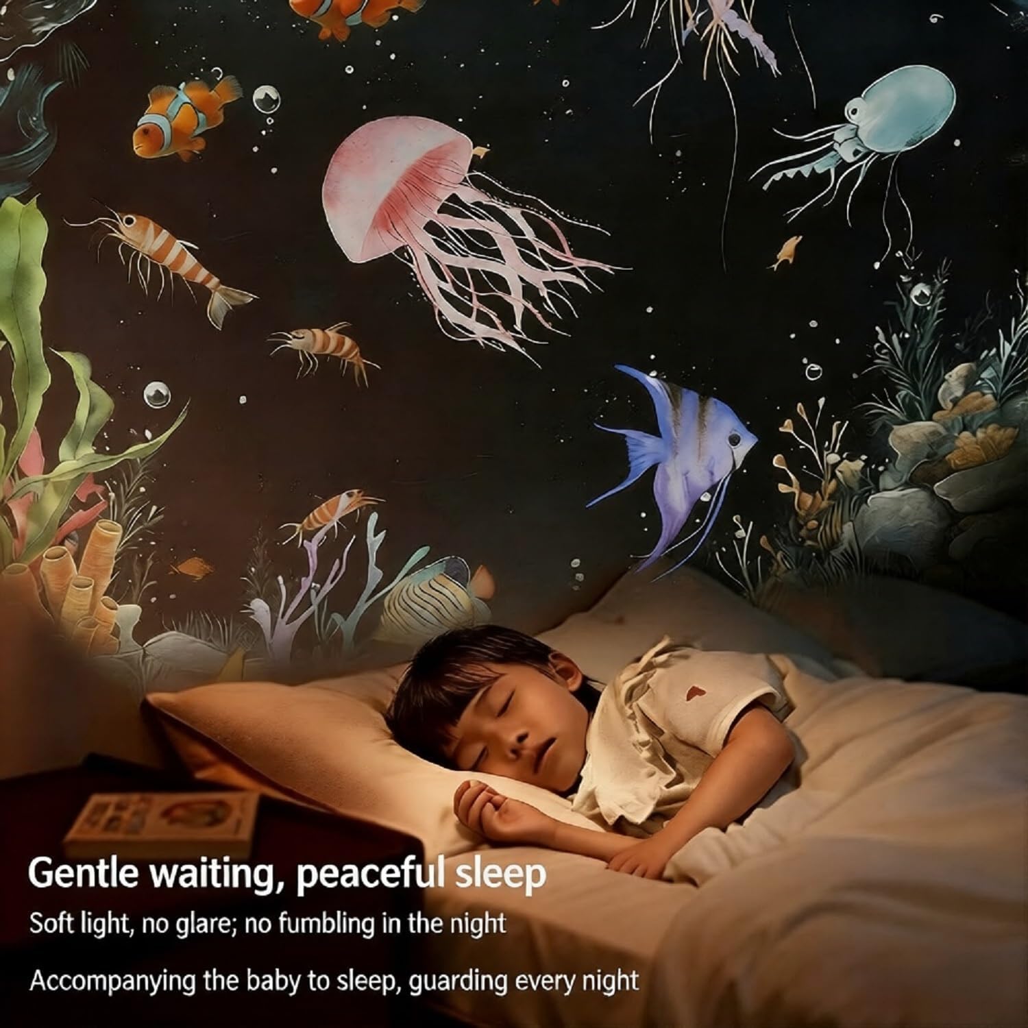 Galaxy Starry Sky Night Light Projector, 2-in-1 Portable with 12 Projection Films, 360° Adjustable Brightness Control Eye‐Caring LED…
