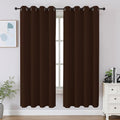 CUCRAF Blackout Curtains 63 inch Length 2 Panels Set, Room Darkening Drapes for Living Room Bedroom, Thermal Insulated Light Blocking…