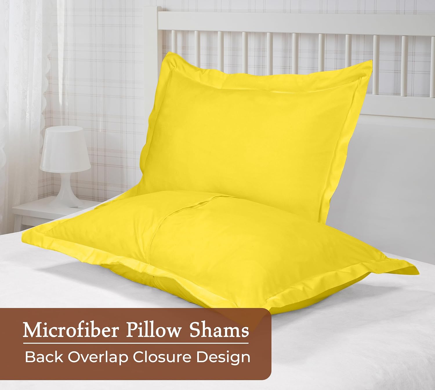 Royalelinens Royale Linens Pillow Shams 2 Pack Euro Size 26x26 Inch - Brushed 1800 Microfiber - Bed Pillow Shams, Wrinkle Resistant Super S…