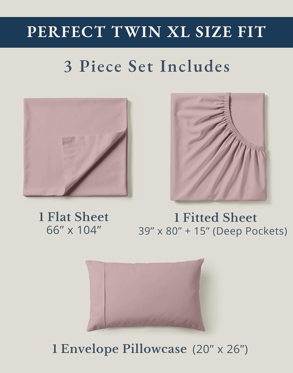 LaneLinen LANE LINEN 100% Organic Cotton reusable Extra Large Twin Sheets for Hospital Bed, Fully Elasticized Reinforsed Seams in Fitte…