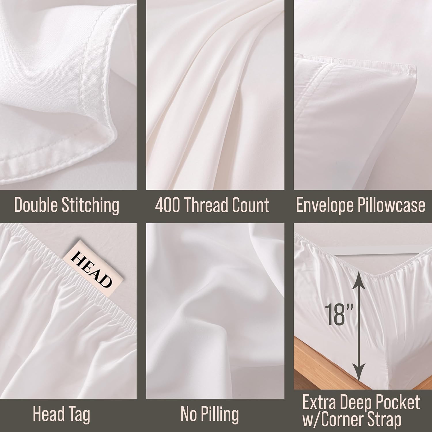 Bella Coterie Luxury Bamboo Viscose Twin XL Size Sheet Set | 100% Organically Grown | Ultra Soft | Cooling for Hot Sleepers | 18" Deep…