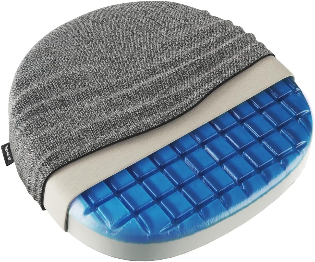 Technogel Pebble Cooling Gel Seat Cushion – Ergonomic Support for Office Chair, Car, Airplane – Sciatica, Hip & Coccyx for Long Sitting, Of…
