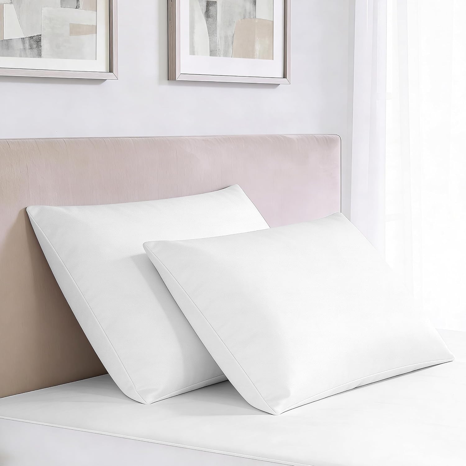 Bed Bug Blocker FRE14602WHIT09 Pillow Protectors, King, White