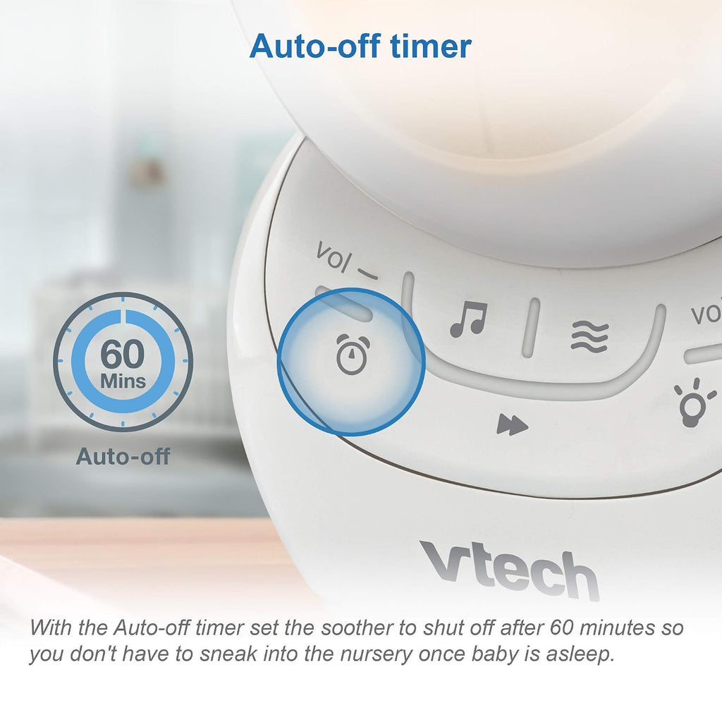 VTech Communications BC8211 Myla The Monkey Baby Sleep Soother with a White Noise Sound Machine Featuring 5 Soft Ambient Sounds, 5…