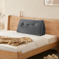 Headboard Wedge Pillows Twin/Twin XL, Ergonomic Bed Triangular Headboard Pillow, Thickened Backrest Cushion for Reading in Dorm Bed Sofa…