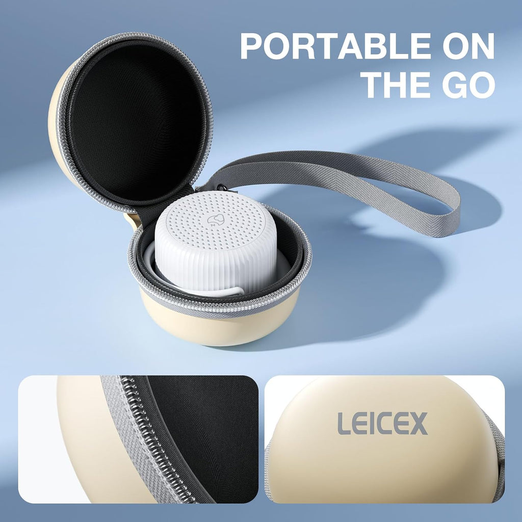 LEICEX Portable Sound Machine Case (Only Travel Case)