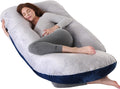 ALLOPERA Pregnancy Pillow, Full Body Maternity Pillow 57 inch, with Removable Washable Cover - Sleep Support for Legs, Back, Neck…
