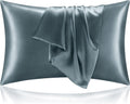 Bedelite Satin Pillowcase for Hair and Skin, Super Soft and Cooling Similar to Silk Pillow Cases 2 Pack with Envelope Closure, Gift for Wom…