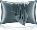 Bedelite Satin Pillowcase for Hair and Skin, Super Soft and Cooling Similar to Silk Pillow Cases 2 Pack with Envelope Closure, Gift for Wom…
