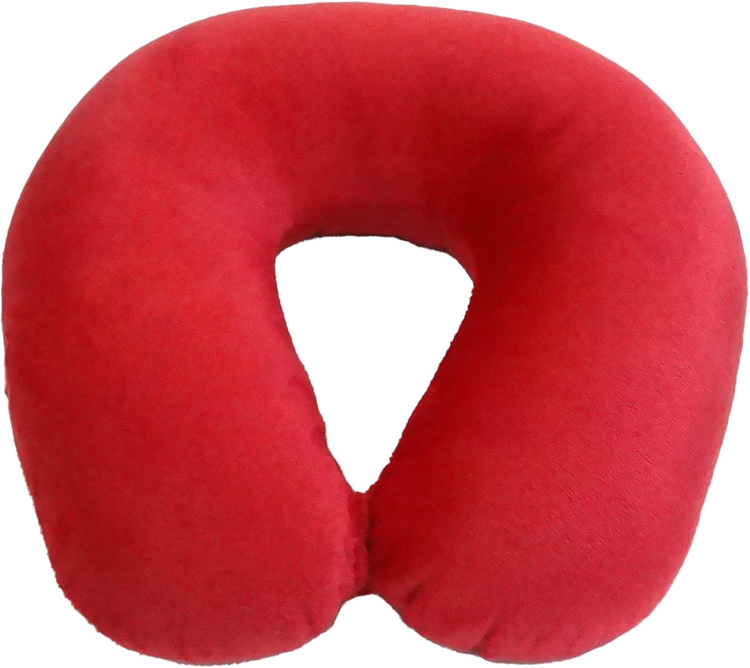 WorldsBest Wolf Essentials Adult Cozy Soft Microfiber Neck Pillow for Travel – Compact, Machine Washable - Perfect for Airplane, Car, or Ho…